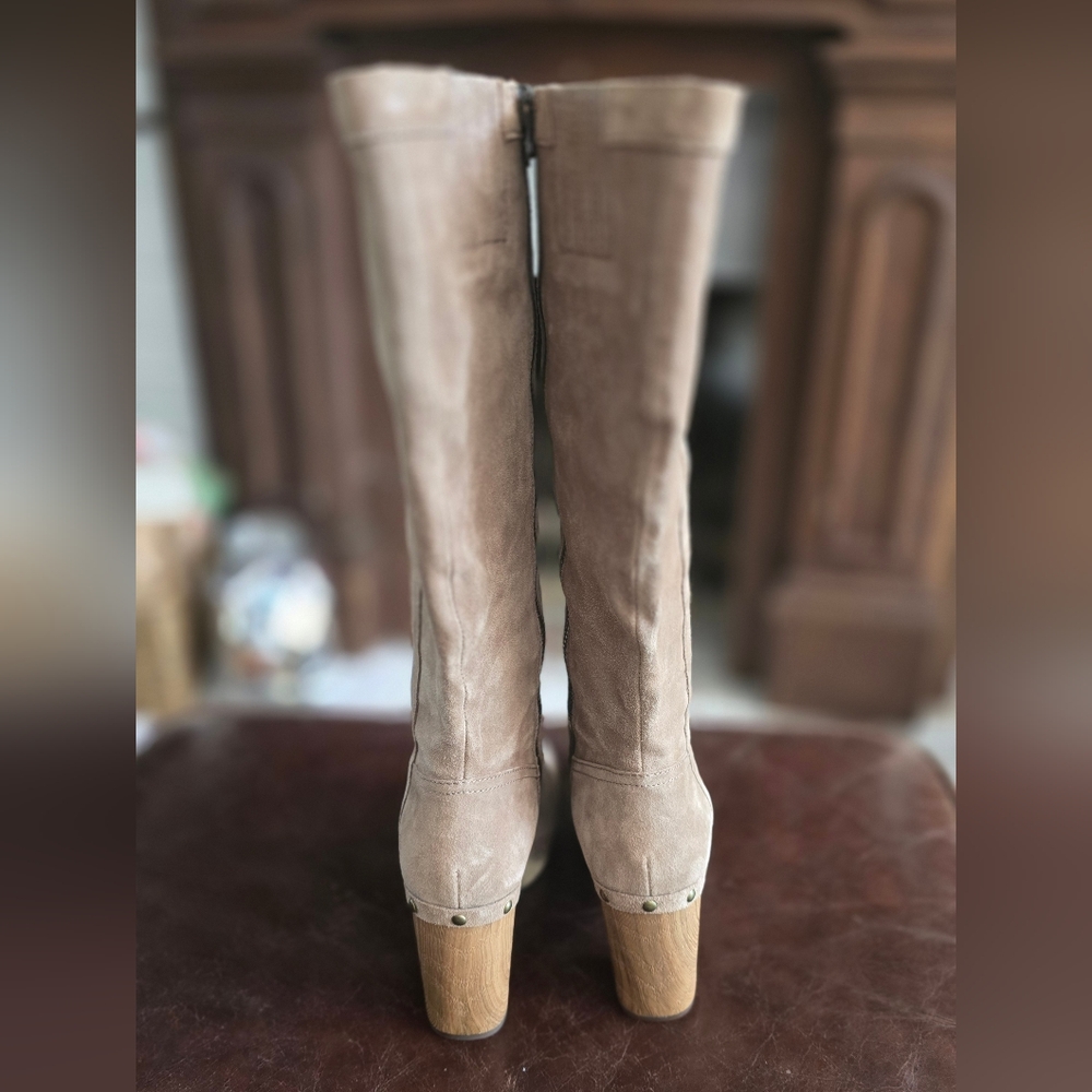 Kork Ease knee High Platform Heel Boots Size 6. EUC - Picture 3 of 10